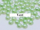 strass demi perle a coller vert